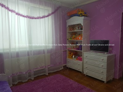 Стеллаж + комод Ассоль для семьи Недвига город Барвенково
